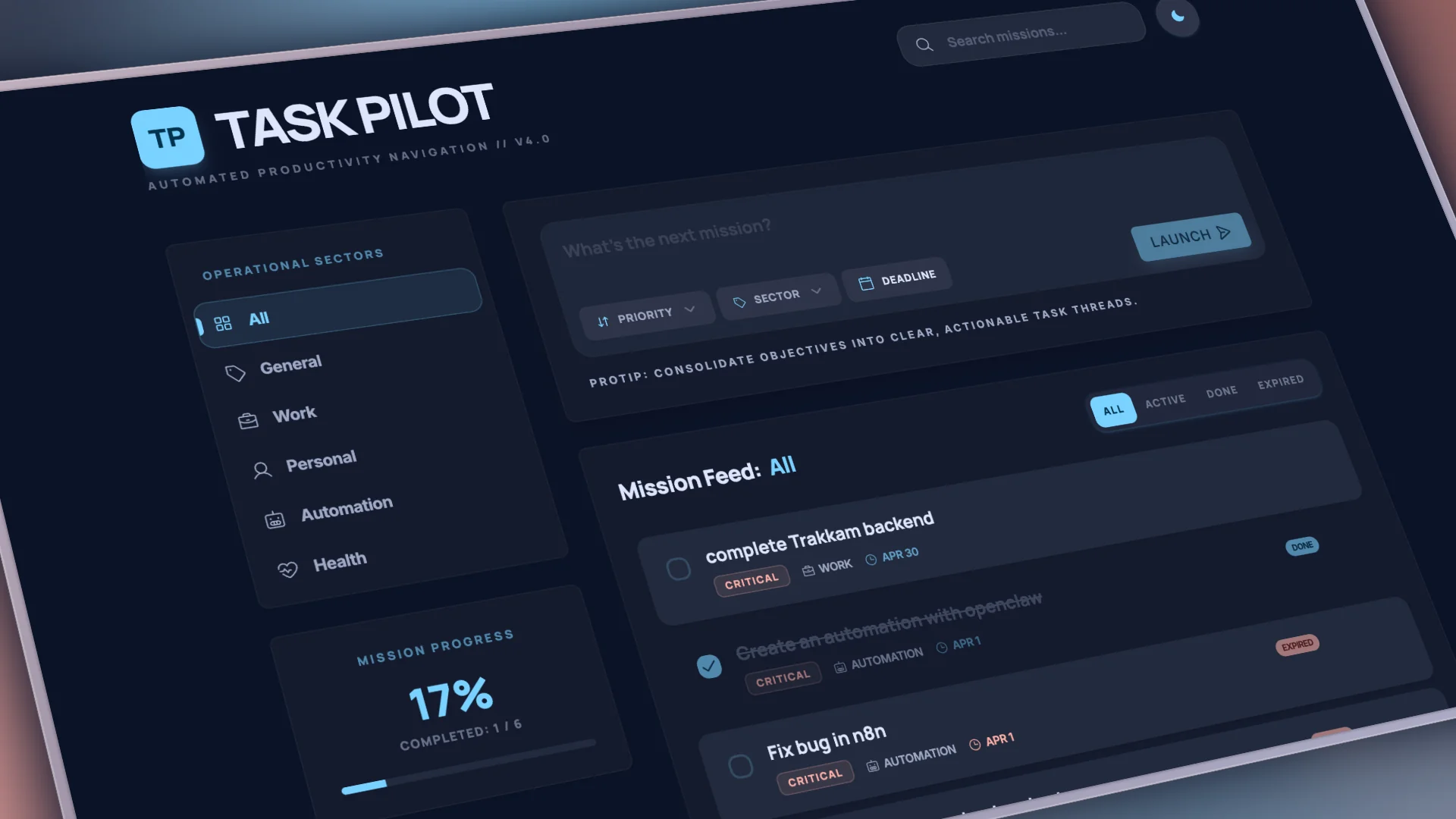 Task Pilot